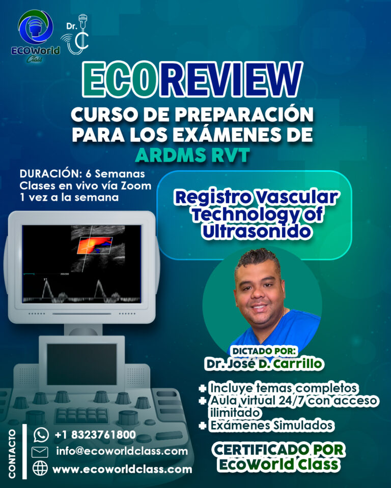 ECOREVIEW – Registered Vascular Technologist (RVT)