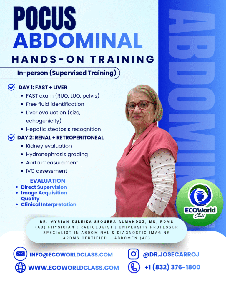 POCUS Abdominal Hands-On Training