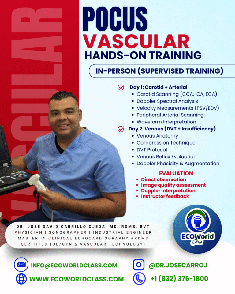 POCUS Vascular Hands-On Training