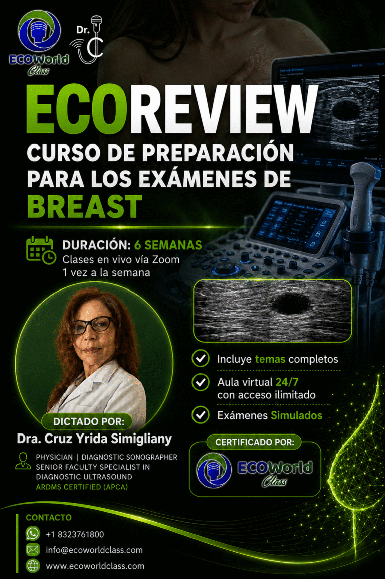 ECOREVIEW – Curso de preparación para los examenes de BREAST